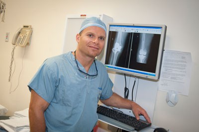 Dr. David Backstein, Division Head of Orthopaedic Surgery, Mount Sinai Hospital. 